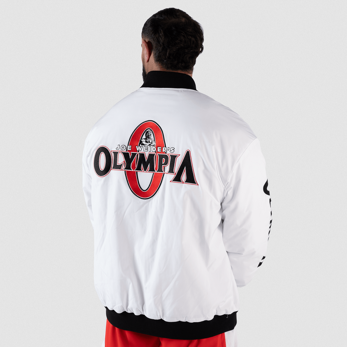 Bomber back view