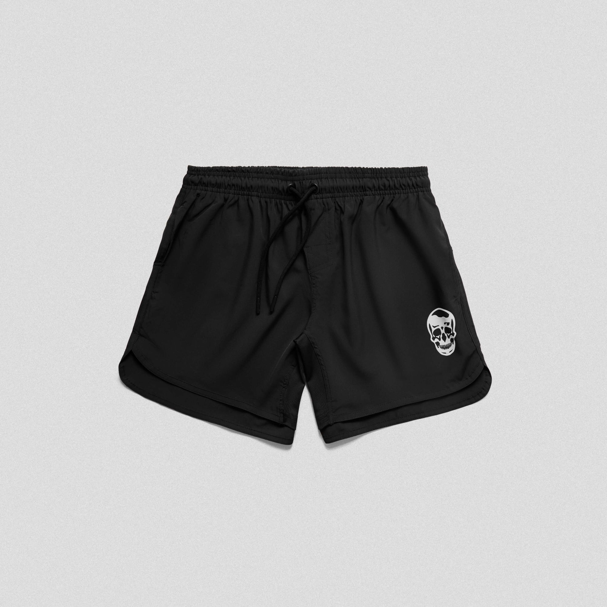 Conquer 9" Shorts - Black/White