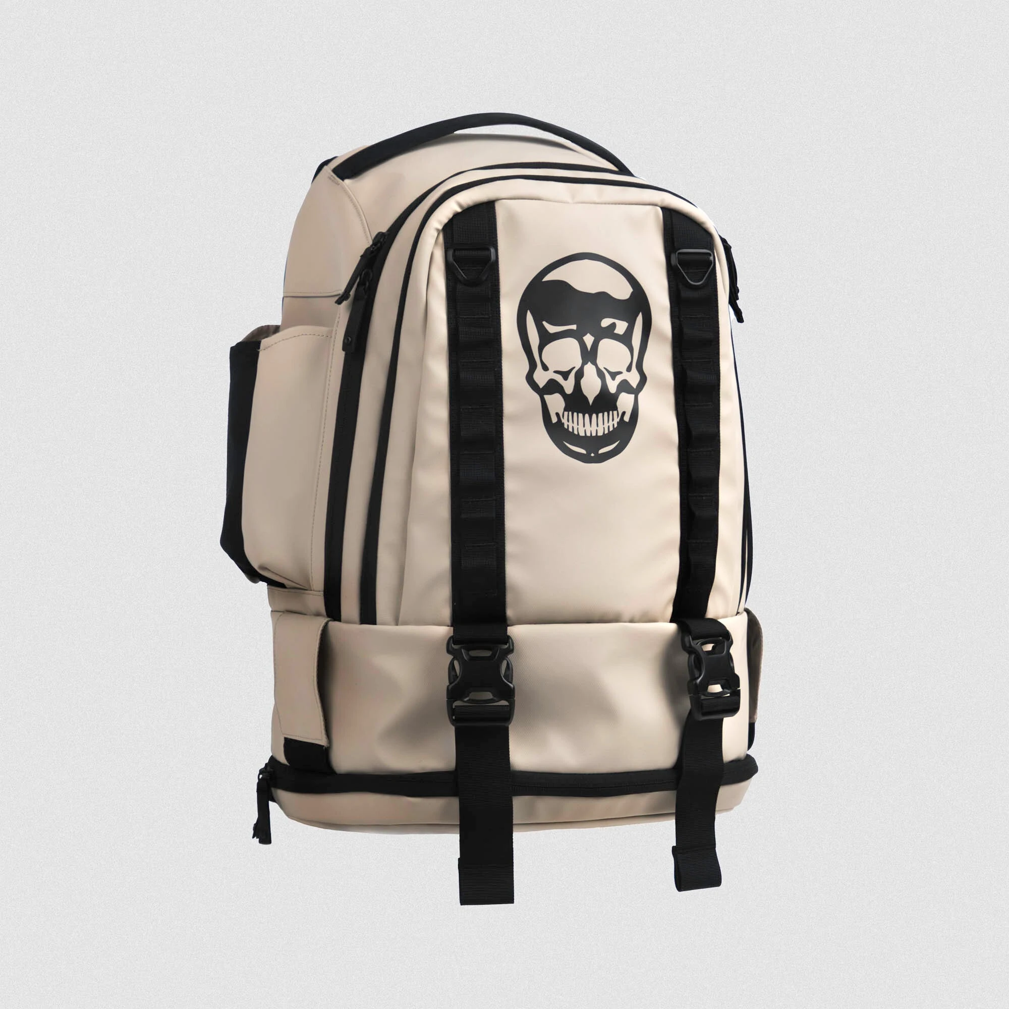 Gymreapers Gravestone Backpack in Desert Sand, front view