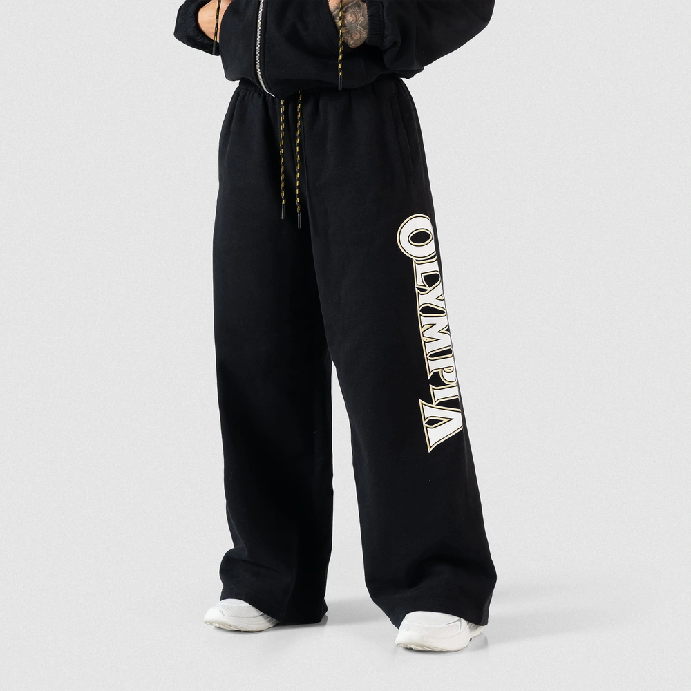 Champions Gold Wide-Leg Jogger
